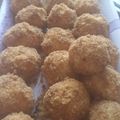 budinszkia Cooksnap-ja, amikor elkészítette a(z) Reform túrógombóc recept kukoricadarával receptet.