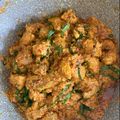 Cooksnap mimie roslley semasa beliau membuat Rendang Ayam.