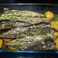 El cooksnap de Pablo Sardon Hernandez cuando hizo Caballa al horno con alcaparras.
