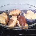 Cooksnap de Sylvie RS sur la recette Patate douce farcie champignons et lardons