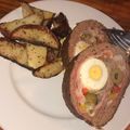 El cooksnap de Celina Micaela cuando hizo Pan de Carne Relleno.