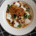 Cooksnap Mommy Zie semasa beliau membuat Bergedil Kentang.