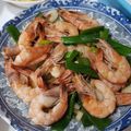 田奕珊 的 蒜香椒鹽炒蝦【家常好味道】 cooksnap