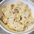 Chef Mommy Nessa's cooksnap of when they made Garlic Red-Skinned Mashed Potatoes.