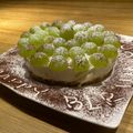 詹育涵 的 葡萄生乳酪蛋糕 免烤箱版 cooksnap