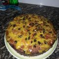 El cooksnap de Patricia Morales cuando hizo Torta de mandarinas y frutas secas..🍊.