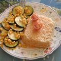 El cooksnap de Mari Torres Vicente cuando hizo Tortilla de arroz con calabacín y maíz.