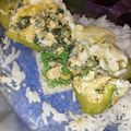 El cooksnap de Victoria Reyes cuando hizo Zapallitos rellenos de acelga.