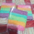 Cooksnap dari Bunda Shechom untuk resep 234. Bolu Kukus Santan Pelangi