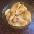 El cooksnap de Liliana Swiderski cuando hizo Membrillos en almíbar al horno.