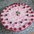 El cooksnap de Jacqueline cuando hizo Cheseecake Frambuesa.