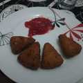 El cooksnap de titto cuando hizo Quesito frito con mermelada de fresa.
