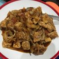 Cooksnap dari tyastsn untuk resep Enoki tahu asam manis