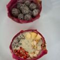 Rita Mehta ( Executive chef ) का कुकस्नैप जब उन्होंने ड्रैगनफ्रूट मूस (Dragon fruit mousse) बनाया था।
