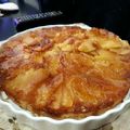 El cooksnap de Andy Romero cuando hizo Tarta de manzana invertida.