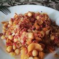 El cooksnap de Estefanía Lastre Castillejo cuando hizo Garbanzos con chorizo y jamón.