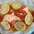 Mirenda 的 【AJ歐美食鋪】🐟紙包鮭魚🐟|高蛋白 清爽 電烤盤 cooksnap