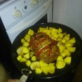 El cooksnap de Alejandro Javier Suppo cuando hizo Peceto al horno con papas y batatas.