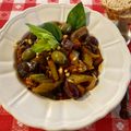 Eva Balazs (ízek és ízlések) Cooksnap-ja, amikor elkészítette a(z) Caponata (Padlizsánragu) receptet.