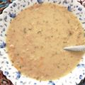 کوک اسنپ miss ℳσﾑყεのɨ بعد از امتحان کردن سوپ شیر و قارچ.