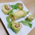 El cooksnap de MariadeGrazia cuando hizo Rollito de aguacate, hummus y caballa en aceite.