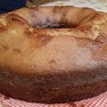El cooksnap de Mariángel Tabletti cuando hizo Budín banana split (budín rosca).