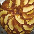 El cooksnap de Tatii Tomas cuando hizo Torta de manzanas invertidas.