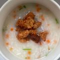 Cooksnap La Dama semasa beliau membuat Bubur Nasi Mudah (Dari Nasi Sejuk).