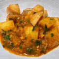 Lisa's cooksnap of when they made Vegetarisches Kartoffelgulasch.