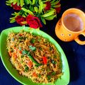 Madhvi Dwivedi का कुकस्नैप जब उन्होंने नमकीन सेवई (Namkeen sevai recipe in hindi) बनाया था।