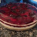El cooksnap de Dani Carrasco cuando hizo Cheesecake de frutillas.👩🏼‍🍳😊🍓.