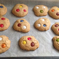 El cooksnap de luda cuando hizo Galletas de mantequilla con Lacasitos.