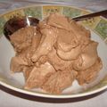 El cooksnap de carme castillo cuando hizo Crema de trufa para pasteles.