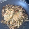 El cooksnap de Ricardo Ambríz cuando hizo Sándwich de pollo con champiñones salteados 🤤.