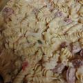 Jacquelyn Savoy's cooksnap of when they made Shrimp Alfredo.