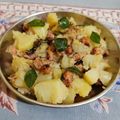 varsha mandniya का कुकस्नैप जब उन्होंने फलाहारी आलू (falahari aloo recipe in Hindi) बनाया था।