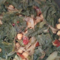El cooksnap de Carmeta cuando hizo Garbanzos con espinacas.