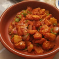 El cooksnap de El Jorge cuando hizo Pollo agridulce.