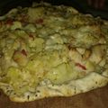 El cooksnap de Meliisa Funes cuando hizo Tarta light de brócoli y pollo.