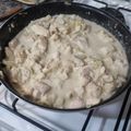 El cooksnap de Analia1978 cuando hizo Suprema de pollo a la crema.