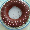 El cooksnap de Denisse Gil cuando hizo Bizcocho de yogur y chocolate fácil para tartas .