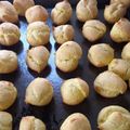 El cooksnap de Lucrecia Mendizabal cuando hizo Profiteroles o bombitas!!!.