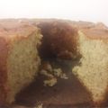 El cooksnap de Alejandra Rossi cuando hizo Torta de banana licuada.