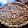 El cooksnap de Lala Paine cuando hizo Tarta de atún, choclo, zanahoria, huevo y cebolla.