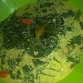 Cooksnap dari Amalia Puteri Ilma untuk resep Sayur daun singkong kuah santan
