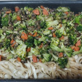 El cooksnap de Belen Moreno cuando hizo Noodles con brócoli, champiñón y zanahoria.