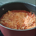 El cooksnap de Plascencia Paola cuando hizo Arroz rojo, fácil y delicioso 🍚😛.