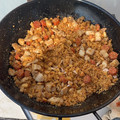 El cooksnap de Rafa cuando hizo Migas de pan.