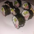 El cooksnap de Lorena Silva cuando hizo Nigiri (sushi).