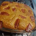 El cooksnap de thay cuando hizo Torta de Plátano con queso y bocadillo.
